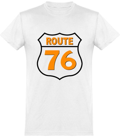 T-Shirt Route 76 clair