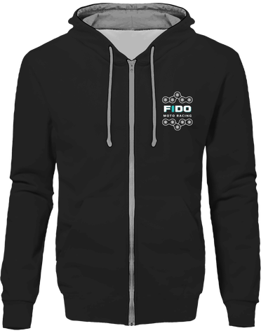Veste zippée Homme - floquée à l'avant