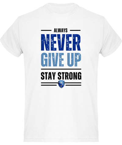 T-Shirt Men - Never Give Up CERN Rugby