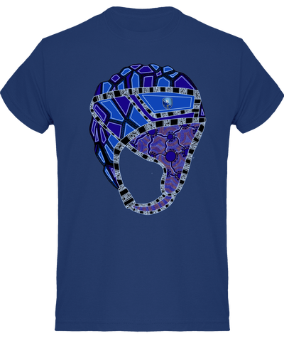 T-Shirt Men - Bleu Foncé - Casque