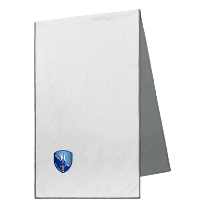 Serviette de Sport Rafraîchissante - Blanche - CERN Rugby Club Meyrin Saint-Genis