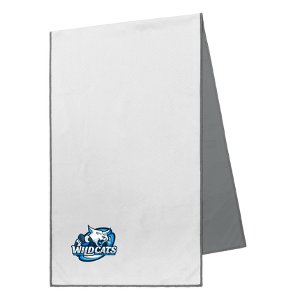 Serviette de Sport Rafraîchissante - Blanche - Wildcats