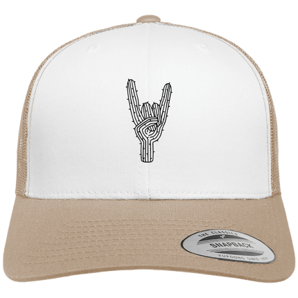 CASQUETTE RETRO TRUCKER CACTUS