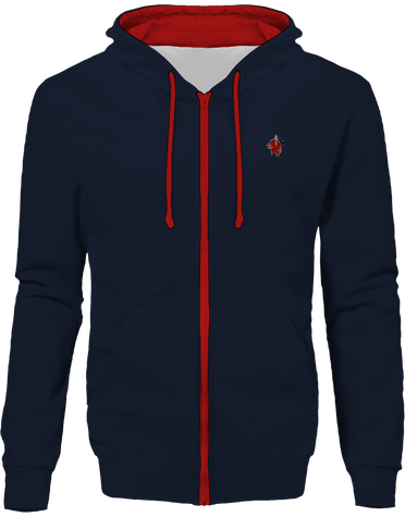sweat zippé