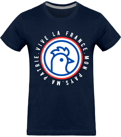 VIVE LA FRANCE. MON PAYS MA PATRIE TÊTE DE COQ