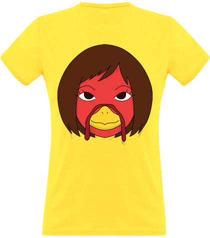 T-shirt femme col rond (dinde)