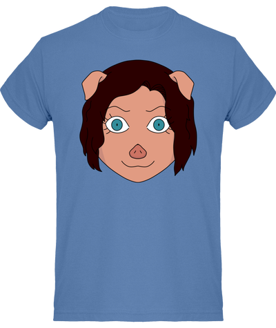 T-shirt homme col rond (truie)