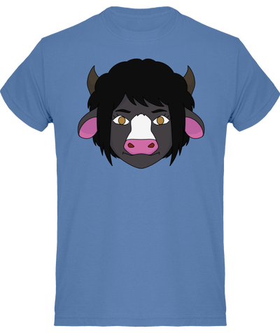 T-shirt homme col rond (vache)
