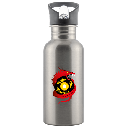 Gourde en Acier Inoxidable 600 ml- logo face
