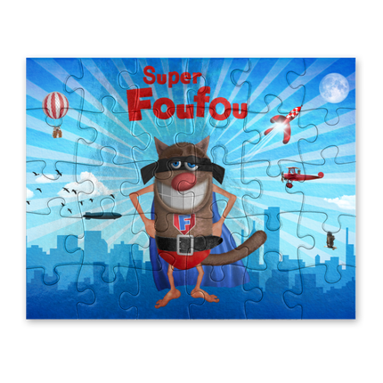 Super Foufou Puzzle 30 Pièces