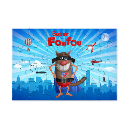 Super Foufou Puzzle 24 Pièces
