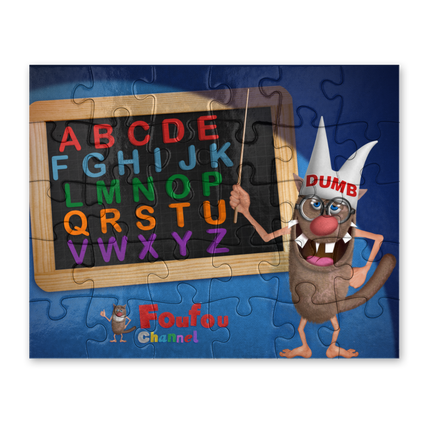 Foufou Puzzle Alphabet 30 Pièces