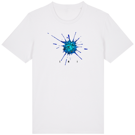 Tee-shirt Doodle Splash Blue