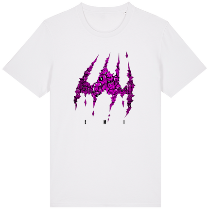 Tee-shirt Doodle Claw Purple