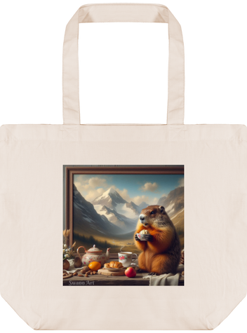 En souvenir des montagnes – sac en coton bio