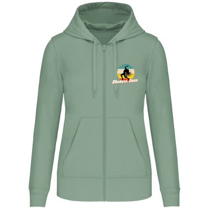 Sweat zippé femme Modern Jazz