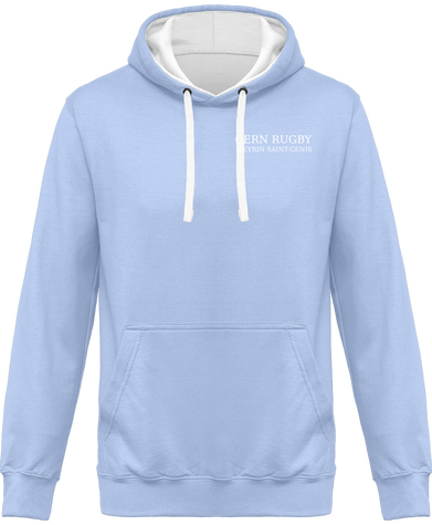 Sweet shirt - Bleu Clair BRODE - CERN Rugby Meyrin Saint-Genis 