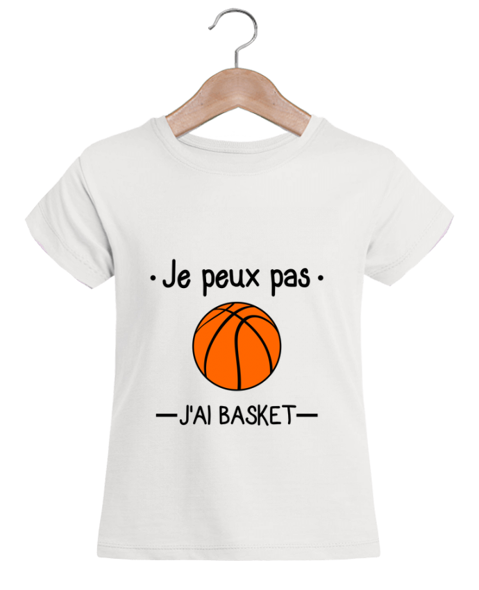 tee shirt je peux pas j ai basket