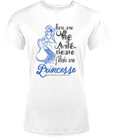 t-shirt femme pastlivesproject princesse couleur claire (fr)