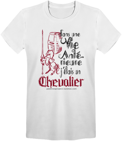 t-shirt homme pastlivesproject chevalier couleur claire(fr)