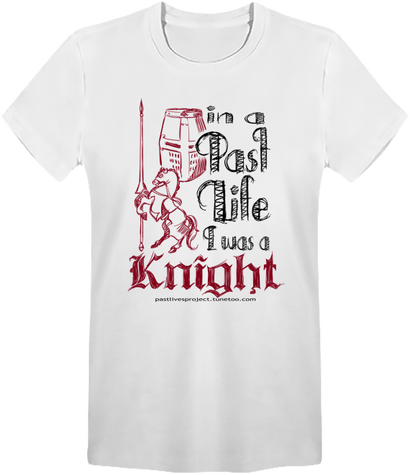 men t-shirt pastlivesproject knight light color (en)