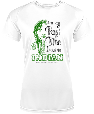 women t-shirt pastlivesproject indian light color (en)