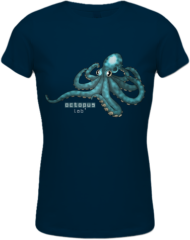 T Shirt Femme Octopus Lab'