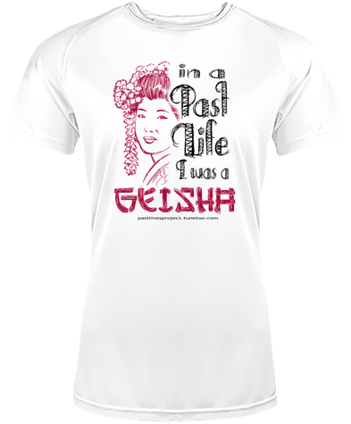 women t-shirt pastlivesproject geisha light color (en)