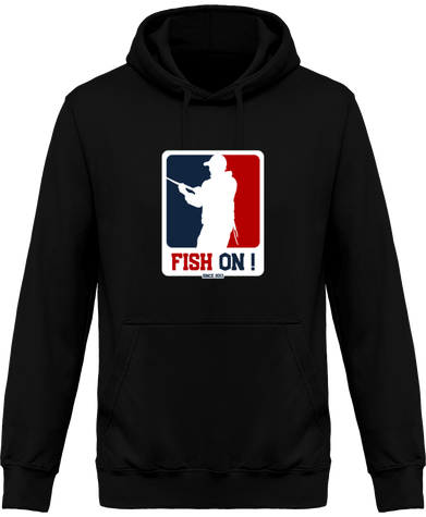 Sweat hoodie officiel 2025 Fish On !