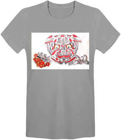 Japan'Art, motif tendance sur t-shirt homme