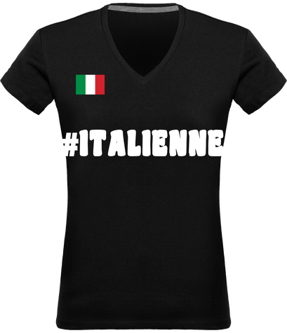 T-shirt #ITALIENNE women