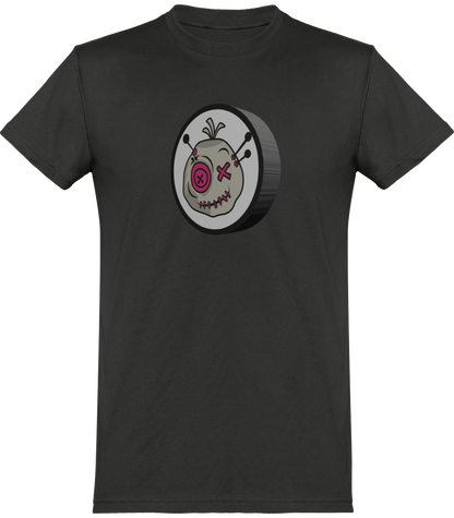 T-shirt de base Voodoo Token avec impression 3D Unisexe | gris foncé