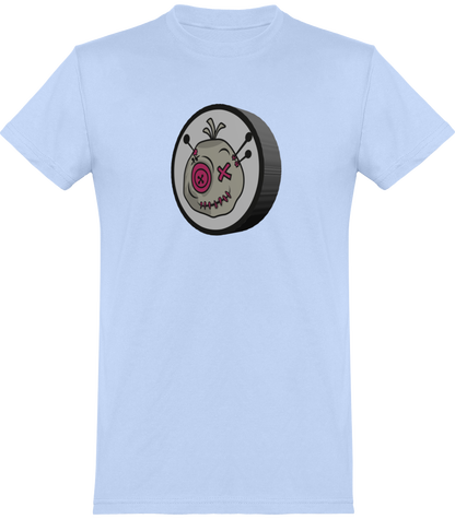 T-shirt de base Voodoo Token avec impression 3D Unisexe | bleu ciel