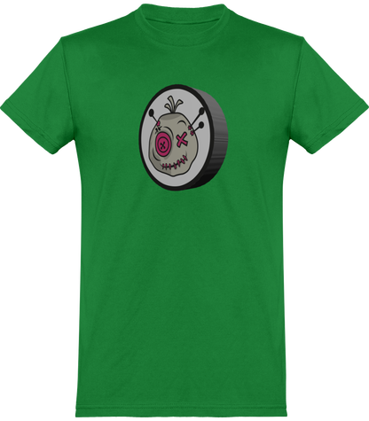 T-shirt de base Voodoo Token avec impression 3D Unisexe | vert kelly