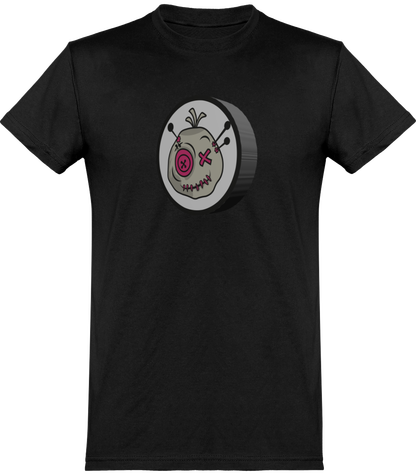T-shirt de base Voodoo Token avec impression 3D Unisexe | gris foncé