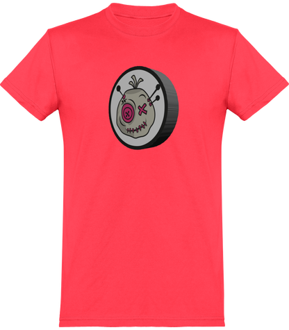 T-shirt de base Voodoo Token avec impression 3D Unisexe | fuchsia