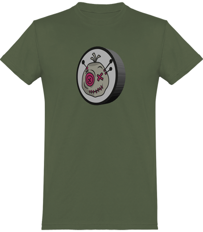 T-shirt de base Voodoo Token avec impression 3D Unisexe | khaki