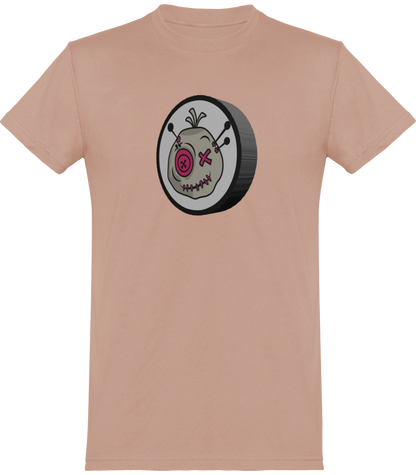 T-shirt de base Voodoo Token avec impression 3D Unisexe | rose