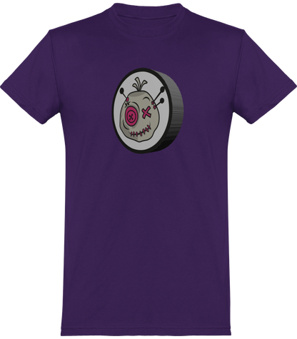 T-shirt de base Voodoo Token avec impression 3D Unisexe | violet
