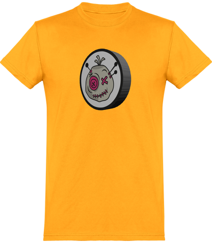 T-shirt de base Voodoo Token avec impression 3D Unisexe | doré