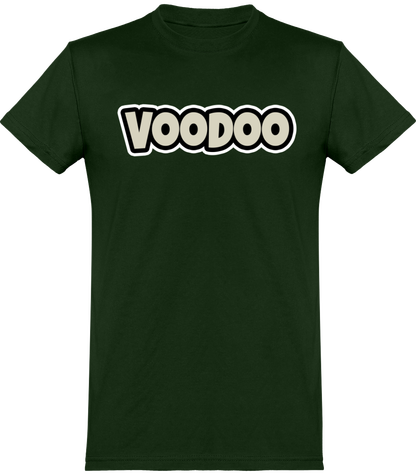 T-shirt de base Unisexe avec logo lettre Voodoo Token | vert