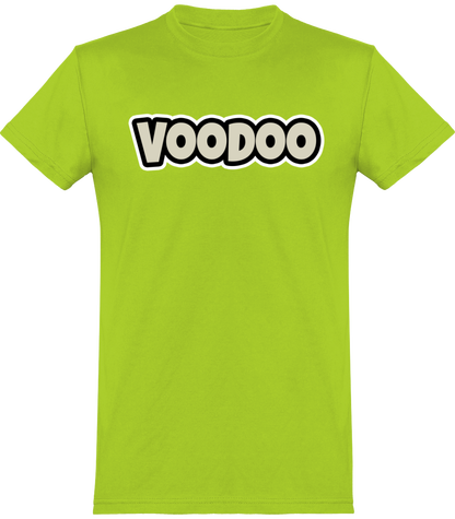 T-shirt de base Unisexe avec logo lettre Voodoo Token | vert orchidée
