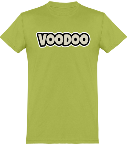 T-shirt de base Unisexe avec logo lettre Voodoo Token | vert
