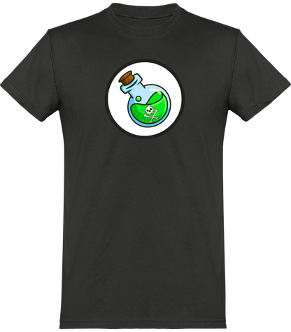 T-shirt de base POISON Reward Token Unisexe | gris foncé