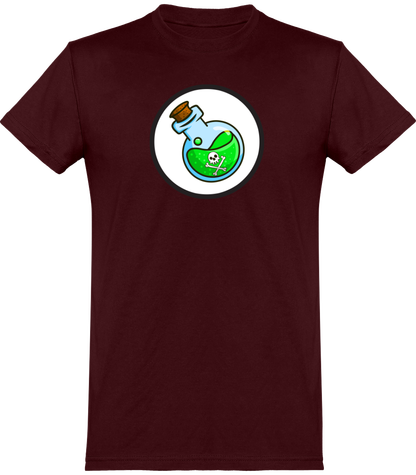 T-shirt de base POISON Reward Token Unisexe | bordeaux