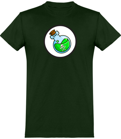 T-shirt de base POISON Reward Token Unisexe | vert bouteille