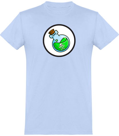 T-shirt de base POISON Reward Token Unisexe | bleu ciel