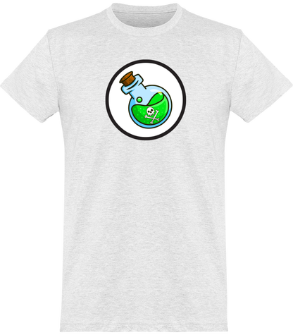 T-shirt de base POISON Reward Token Unisexe | gris cendre