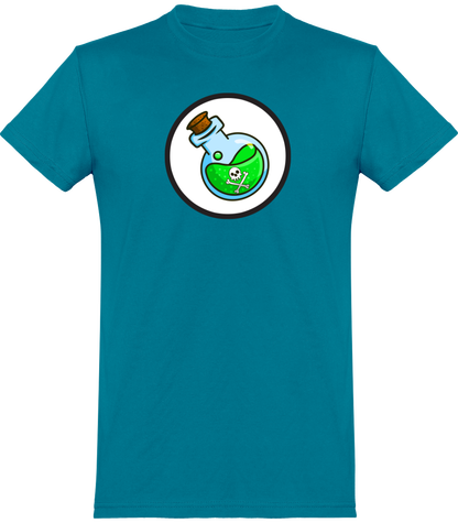 T-shirt de base POISON Reward Token Unisexe | bleu atoll