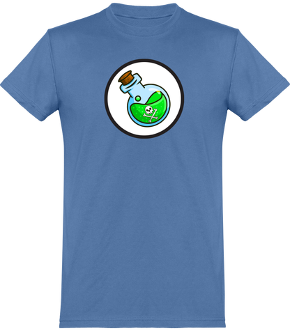 T-shirt de base POISON Reward Token Unisexe | bleu azur